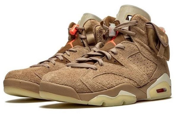 Travis Scott x Air Jordan 6 “British Khaki”