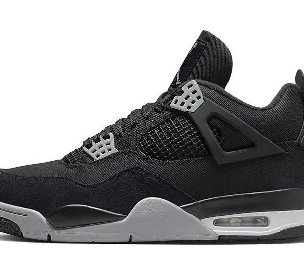 Air Jordan 4 Retro SE “Black Canvas”