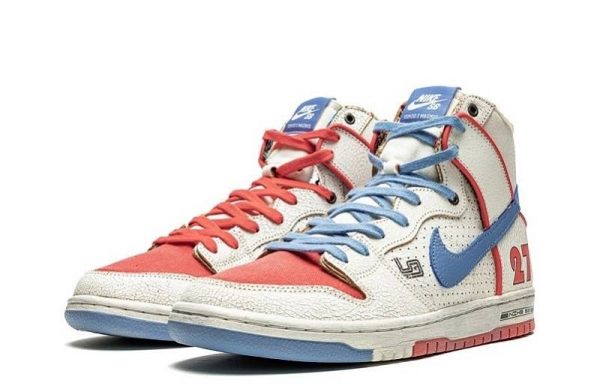 Ishod Wair x Magnus Walker x Nike SB Dunk High "Sail"