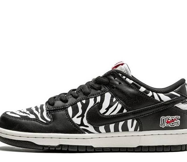 Quartersnacks x Nike SB Dunk Low “Zebra”