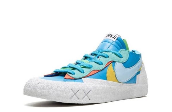 Kaws x Sacai x Blazer Low “Neptune Blue”