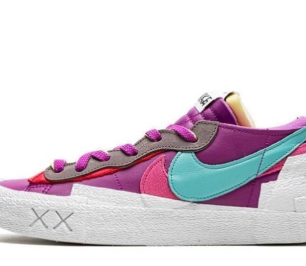 Kaws x Sacai x Blazer Low “Purple Dusk”