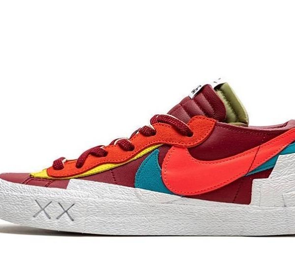 Kaws x Sacai x Blazer Low “Team Red”