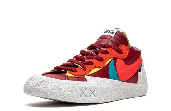 Kaws x Sacai x Blazer Low “Team Red”