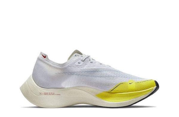 Zoom X Vaporfly "White Yellow"