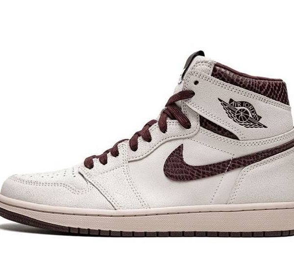 A Ma Maniere x Jordan 1 High "Burgundy Crush"