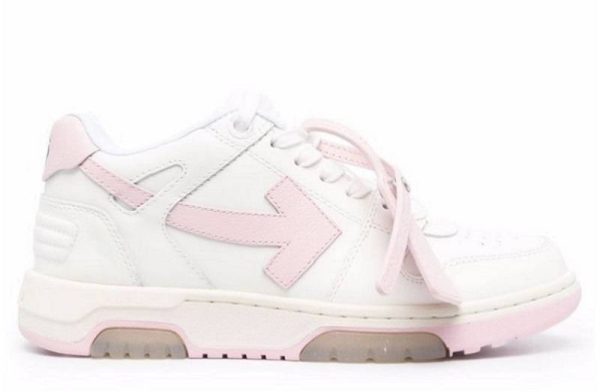 Off-White Out of Office OOO Low Tops "White Pink" WMNS