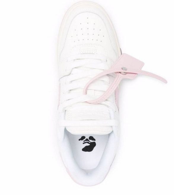 Off-White Out of Office OOO Low Tops "White Pink" WMNS