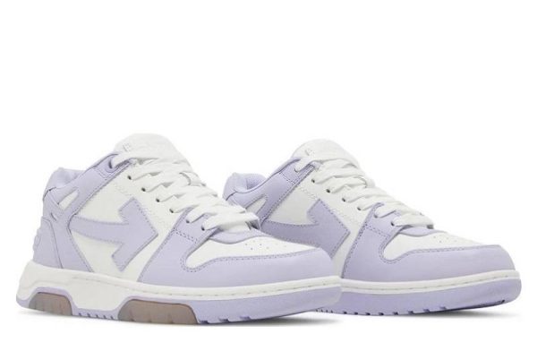 Off-White Out Of Office OOO Calf Leather "White Lilac" WMNS