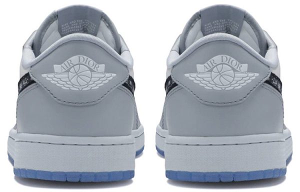 Dior x Air Jordan 1 Low ‘白灰-